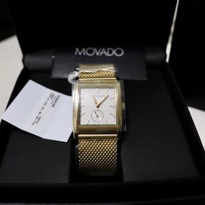 Movado Men's Heritage Swiss Quartz Mesh Watch